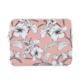 14in Hibiscus Branches Laptop Case