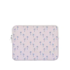 *14in Palms on Pink Laptop Case