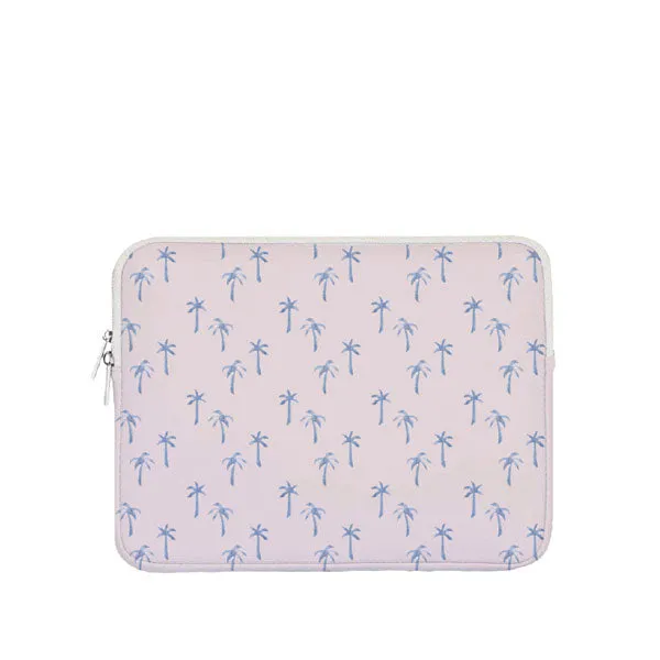 *14in Palms on Pink Laptop Case