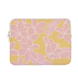 15.5in Plumeria Branches Laptop Case