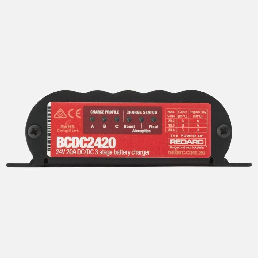 24V 20A In-Vehicle DC Battery Charger