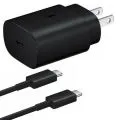 25W Black USB-C to USB-C Super Fast Wall Charger