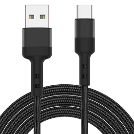 2m High-Speed USB-A to USB-C Cable Nylon Braided