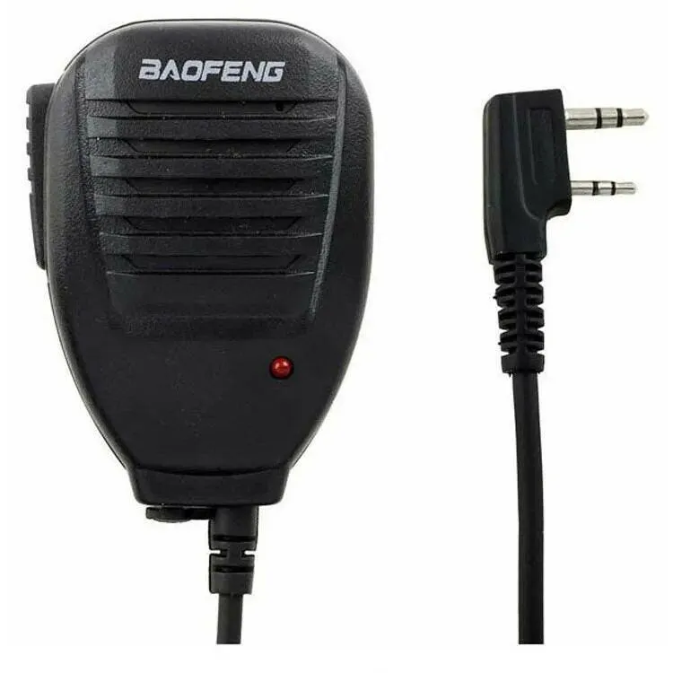 2pcs Microphone For Baofeng Handheld Mic Radio Walkie Talkie Speaker for UV-5R UV-5RA UV-5RE UV-3R UV-82 UV-8D BF-888S