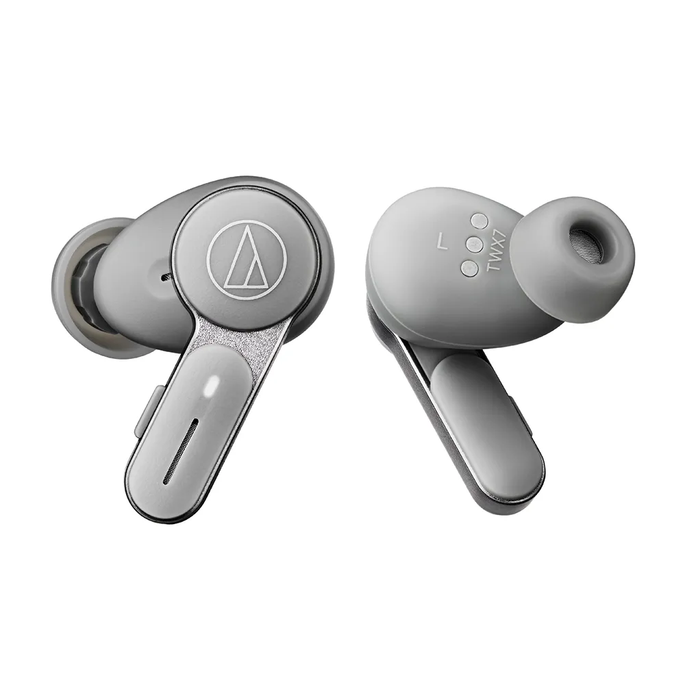 Audio-Technica ATH-TWX7 True Wireless Active Noise-Cancelling In-Ear Headphones (Open Box)