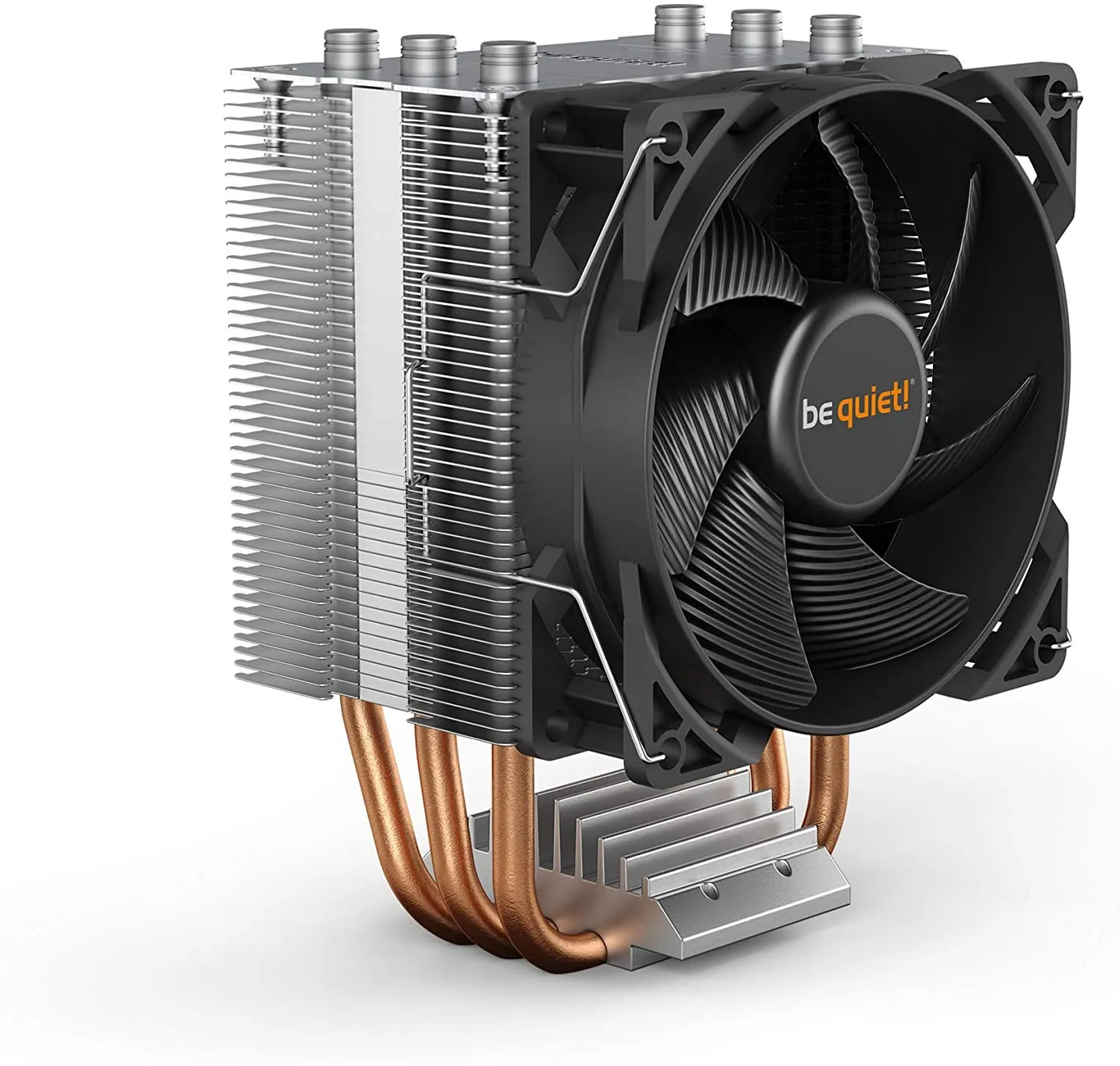 Be Quiet! BK030 Pure Rock Slim 2 Heatsink & Fan Air Cooler, Intel & AMD Sockets, 9.2cm PWM Fan, 130W TDP, CPU Cooler