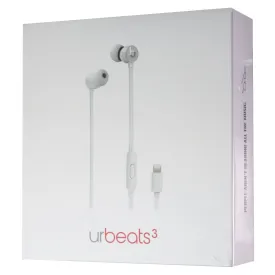 Beats urBeats3 Wired Earphones - Satin Silver (MU9A2LL/A)