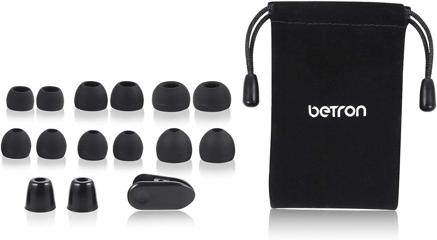 Betron B650 Earphones Noise Isolating In Ear Powerful Bass Sound High Definition for iPhone Samsung