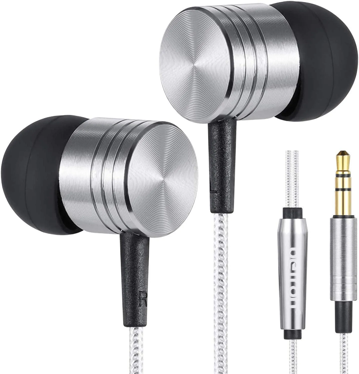 Betron B650 Earphones Noise Isolating In Ear Powerful Bass Sound High Definition for iPhone Samsung