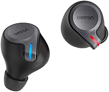 Betron HTN60 Wireless TWS In Ear Earphones Earbuds Bluetooth Headphones with Microphone and Touch Control Compatible with Smartphones