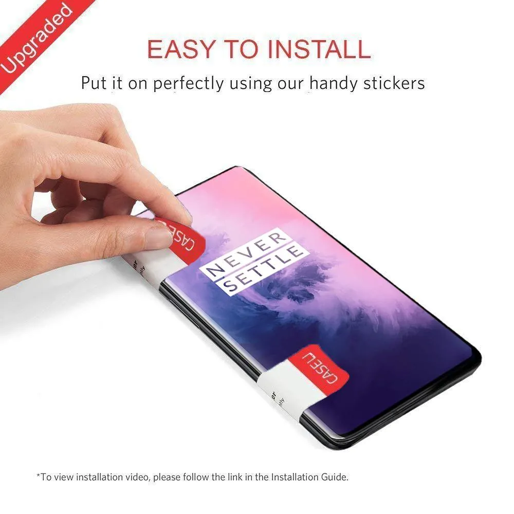 Black Shield Premium Tempered Glass - OnePlus 7 Pro/7T Pro