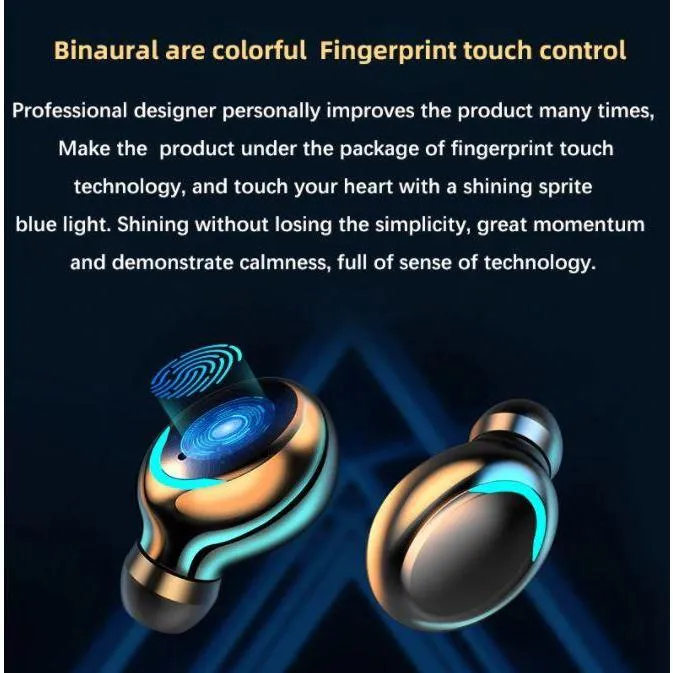 Bluetooth Dynamic Smart Touch Wireless Earbuds