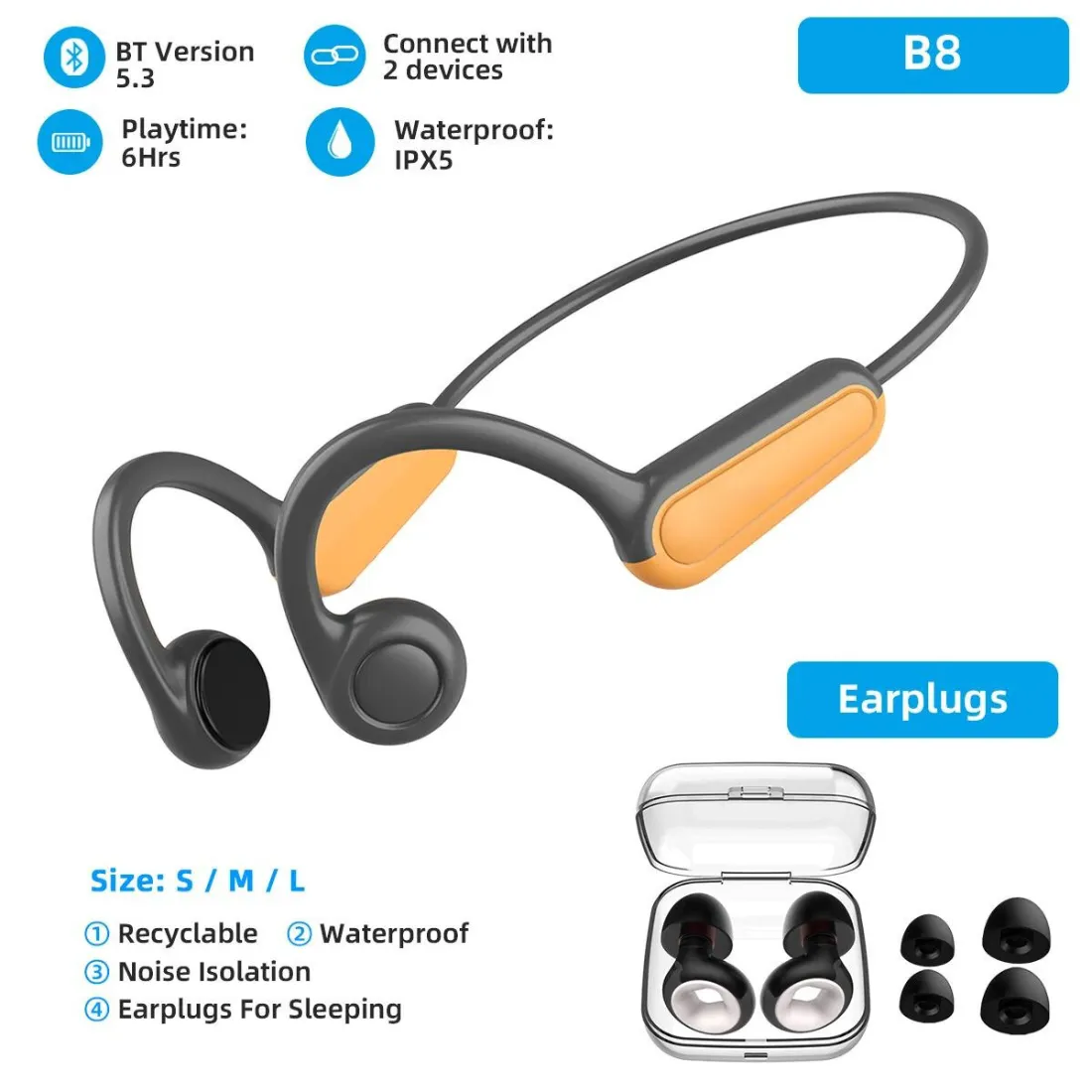 Bone Conduction Earphones