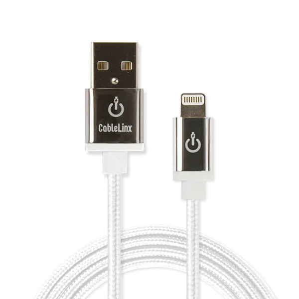 CableLinx Elite Apple MFi Certified Lightning to USB-A Braided Cables