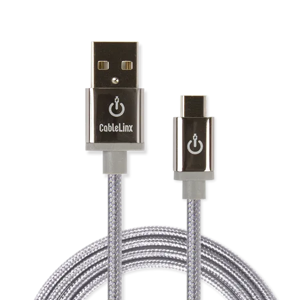 CableLinx Elite Micro to USB-A Charge & Sync Braided Cable