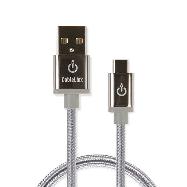 CableLinx Elite Micro to USB-A Charge & Sync Braided Cable