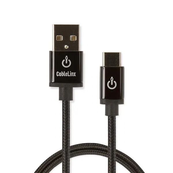 CableLinx Elite USB-C to USB-A Charge & Sync Braided Cable