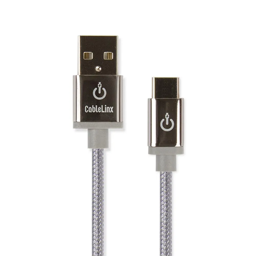 CableLinx Elite USB-C to USB-A Charge & Sync Braided Cable