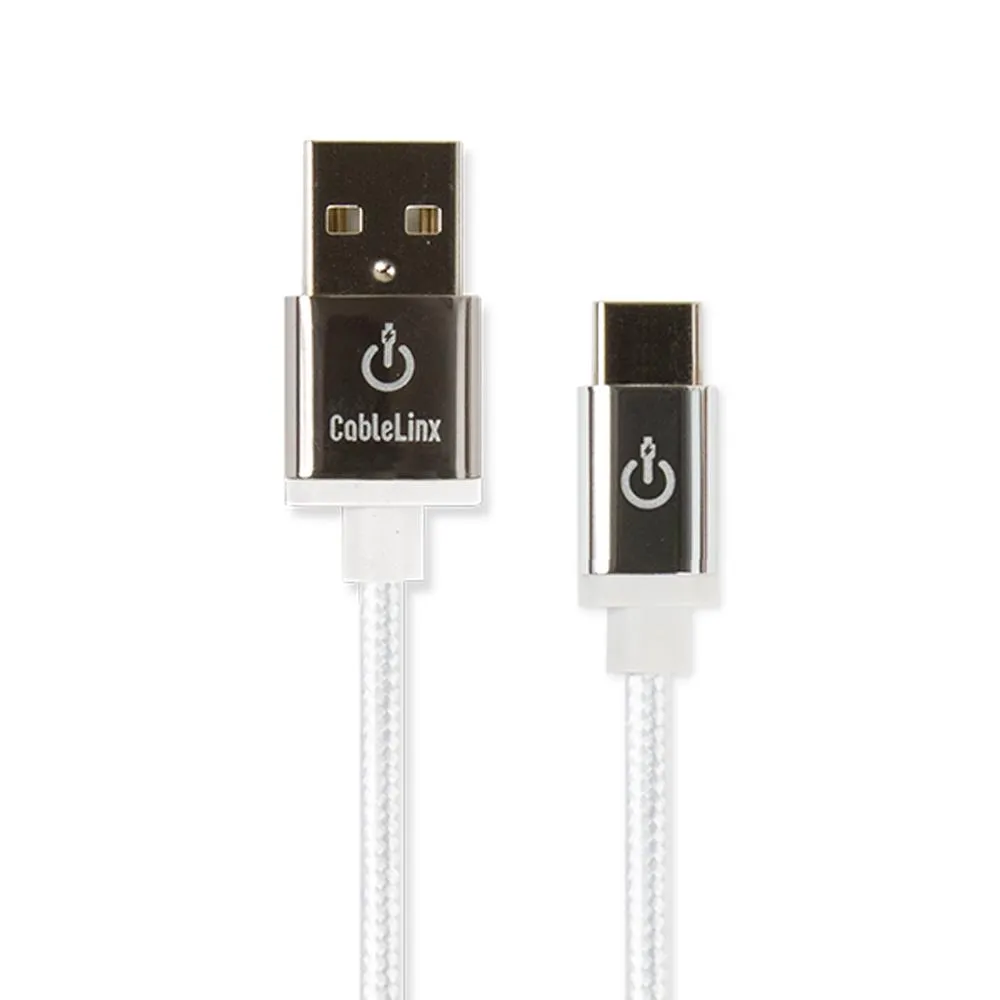 CableLinx Elite USB-C to USB-A Charge & Sync Braided Cable