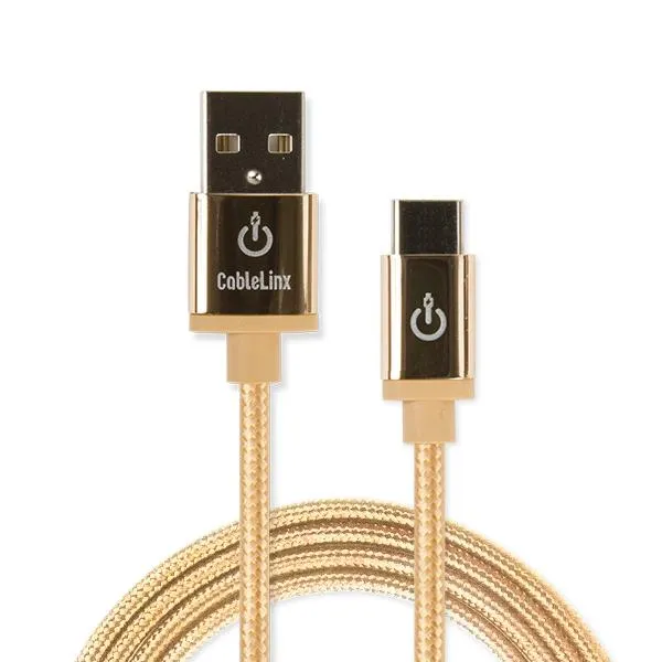 CableLinx Elite USB-C to USB-A Charge & Sync Braided Cable