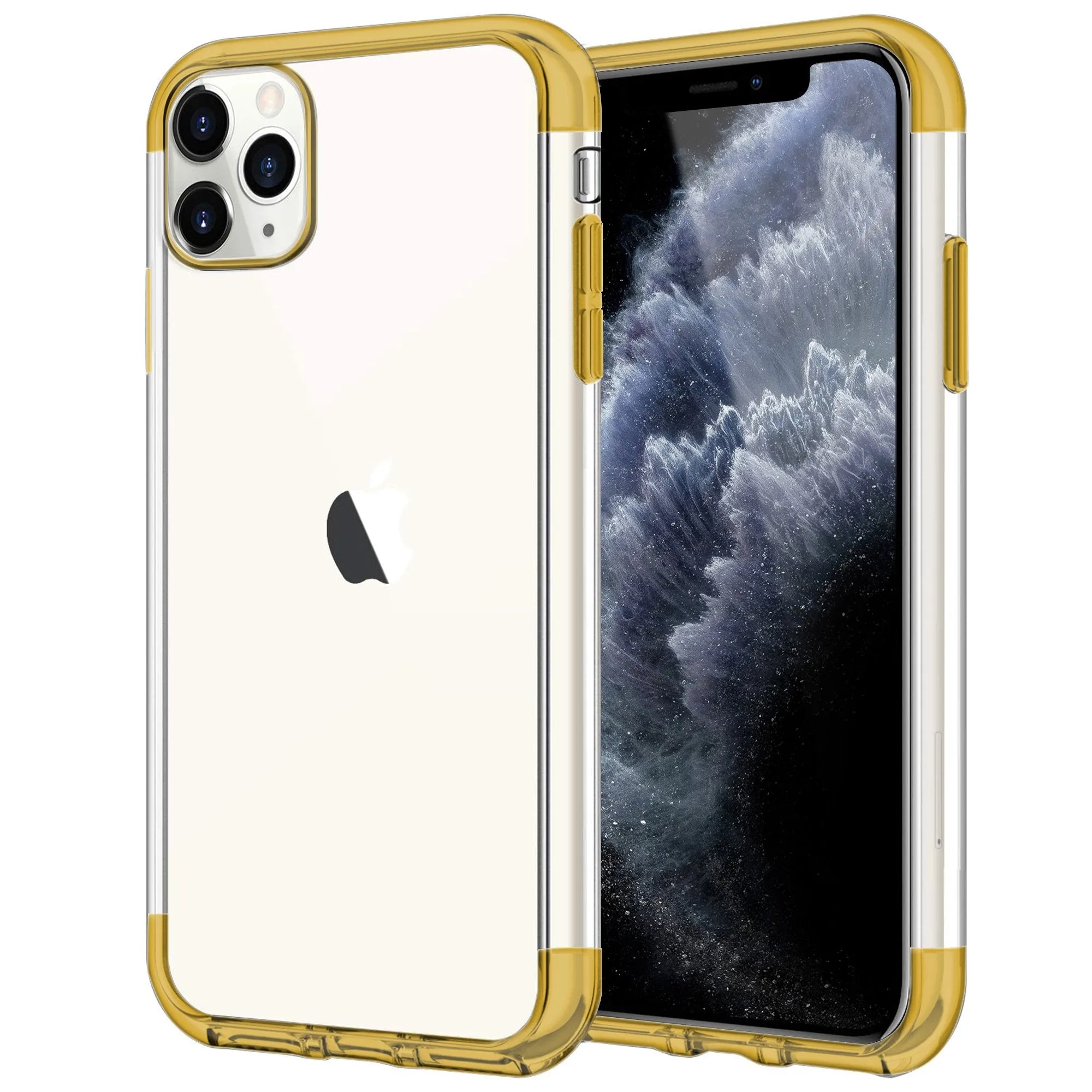 Case for iPhone 11 Pro Max Shock Proof Soft TPU Silicone Phone Clear Slim Cover