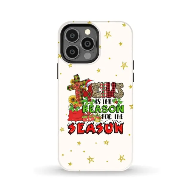 Christmas Phone Cases Jesus Is The Reason For The Season Christmas Phone Case - Bible Verse Phone Cases Samsung