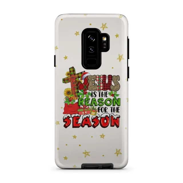 Christmas Phone Cases Jesus Is The Reason For The Season Christmas Phone Case - Bible Verse Phone Cases Samsung