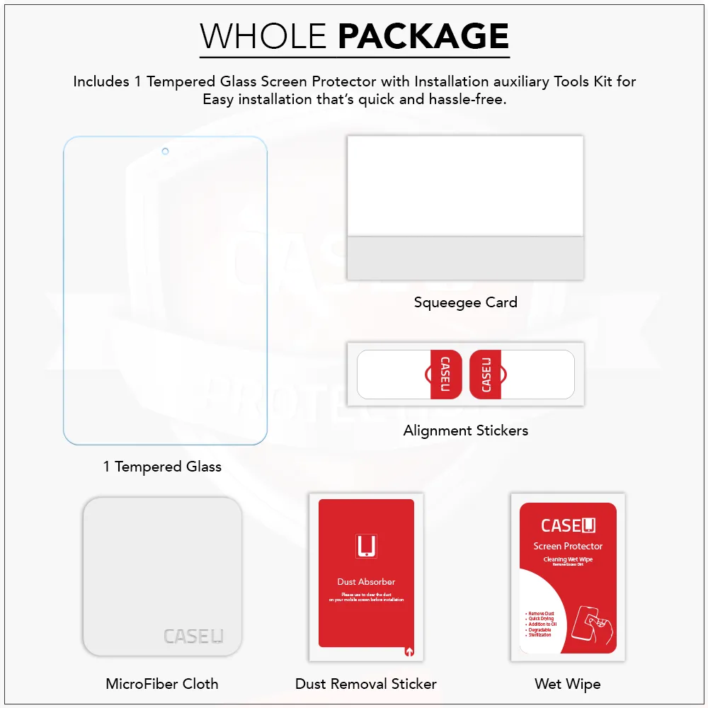 Crystal Clear Tempered Glass - Samsung Galaxy Tab A (10.1")