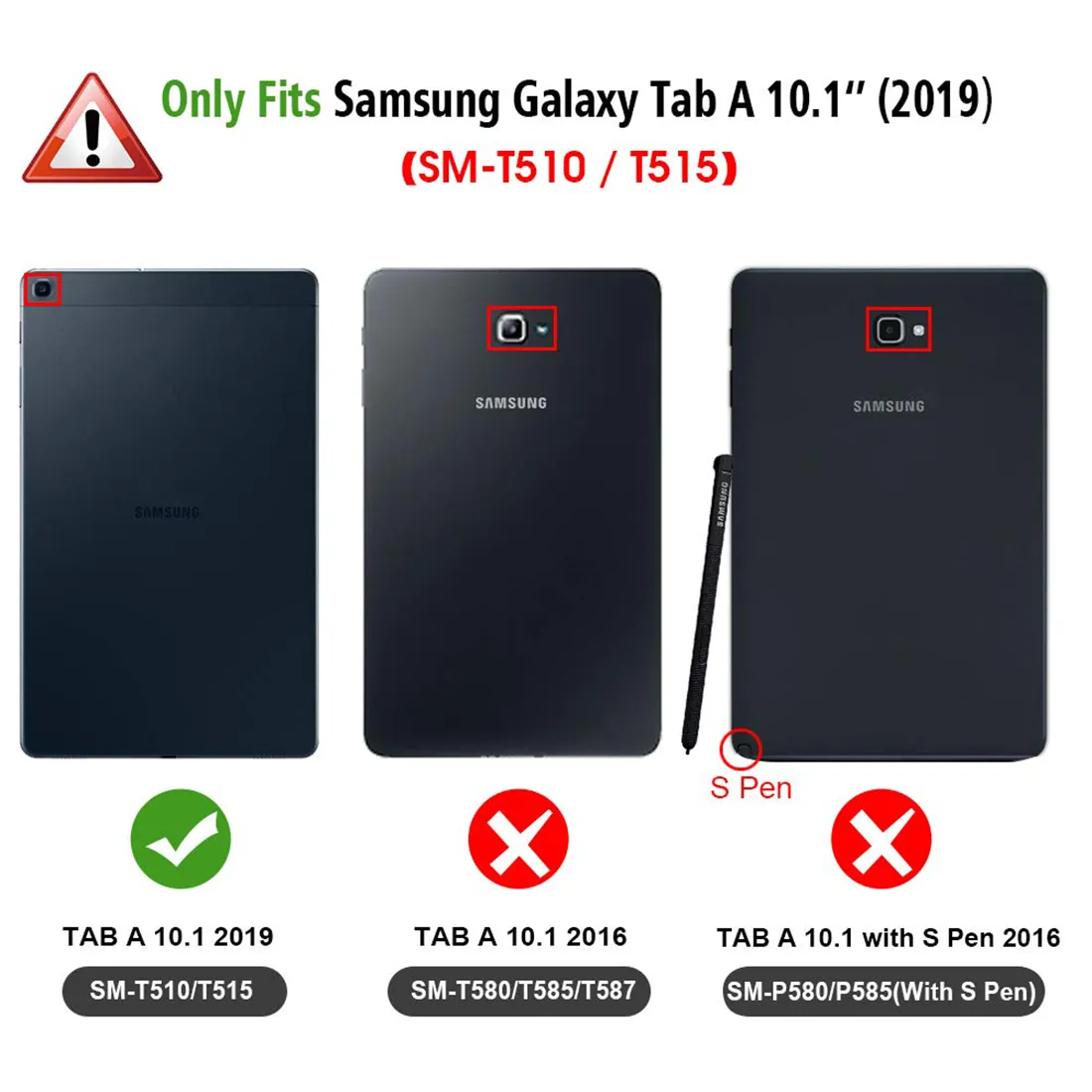 Crystal Clear Tempered Glass - Samsung Galaxy Tab A (10.1")