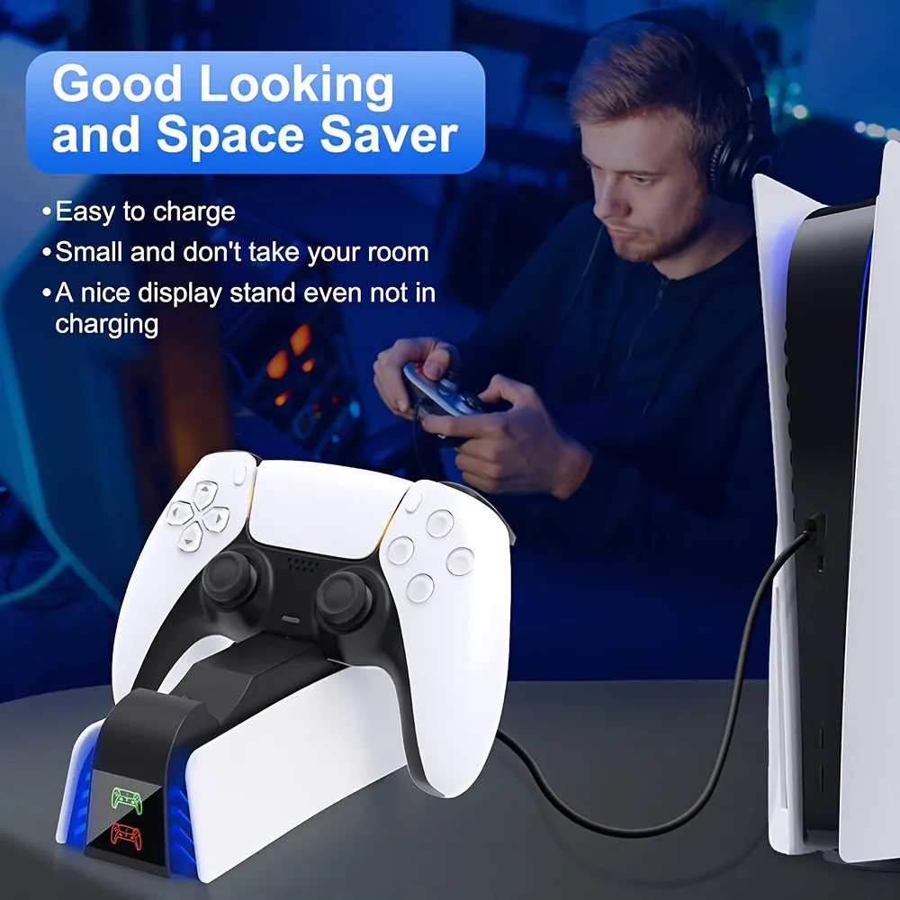 Dual Fast Charging Controller Charging Station for PS5 DualSense