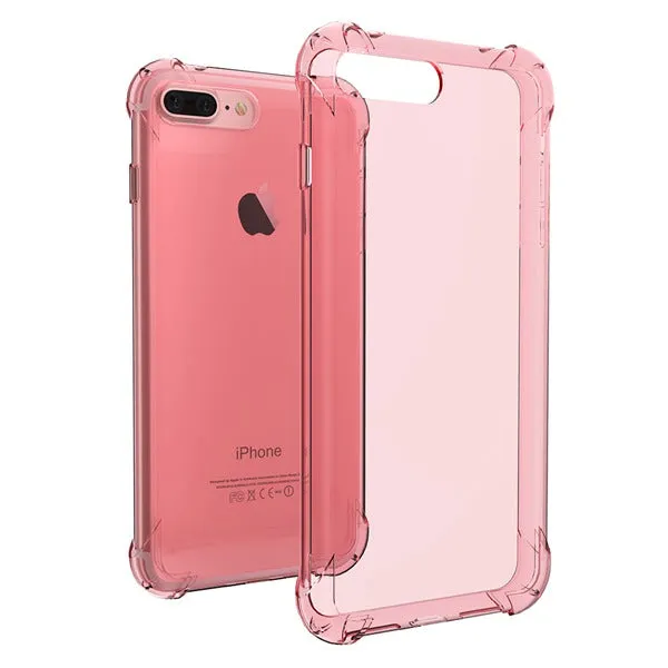 FLOVEME For iPhone 7 Plus Case Luxury Shockproof Armor Cases For iPhone 7 7 Plus iPhone 8 Gasbag Clear Phone Accessories Cover