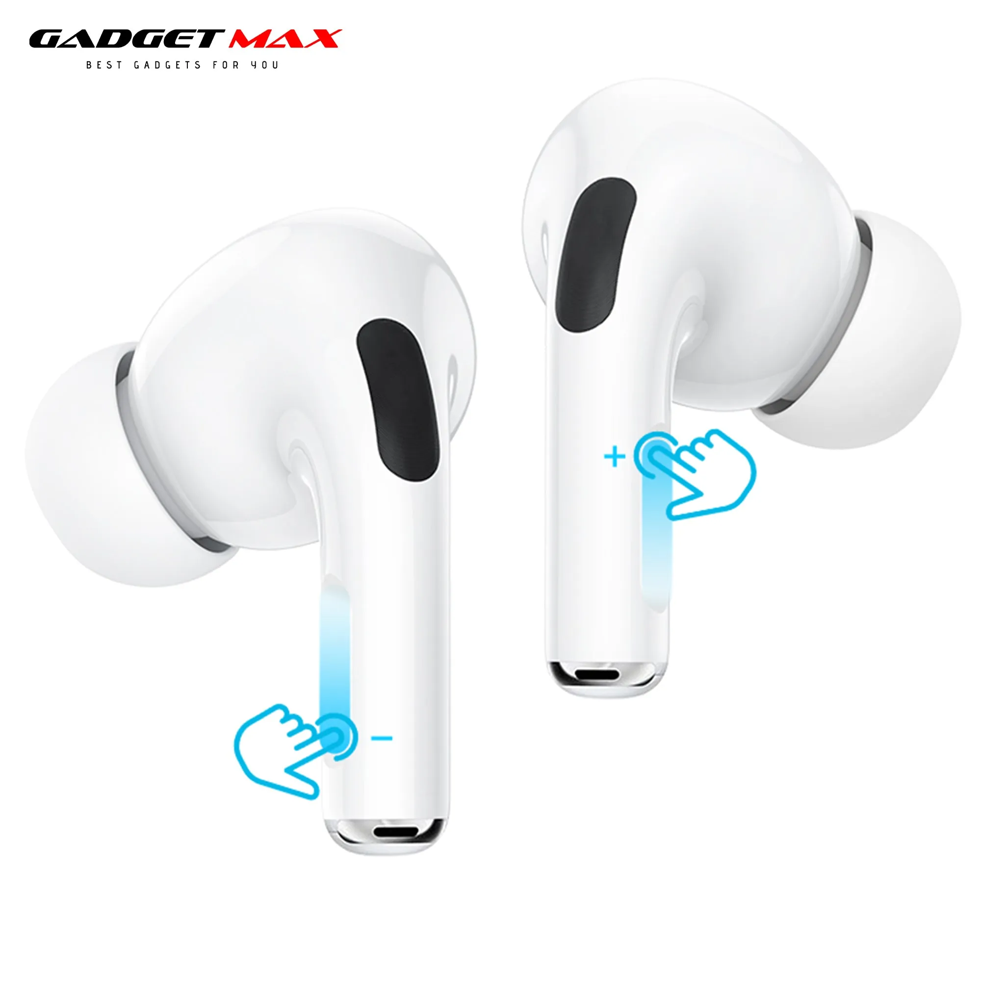 GADGET MAX GM20 PRO EW51 TRUE WIRELESS ANC NOISE REDUCTION BLUETOOTH HEADSET TWS Earbuds