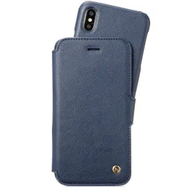 Holdit Style Magnet Wallet Case Stockholm for iPhone X - 3 Card Pockets