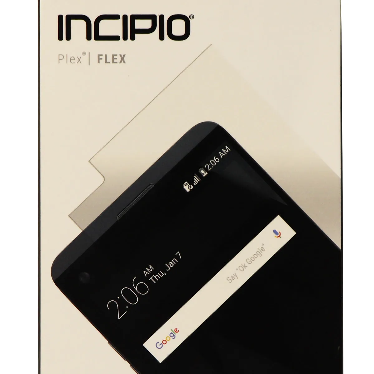 Incipio Plex Flex Series Flexible Glass Screen Protector for LG V20 - Clear