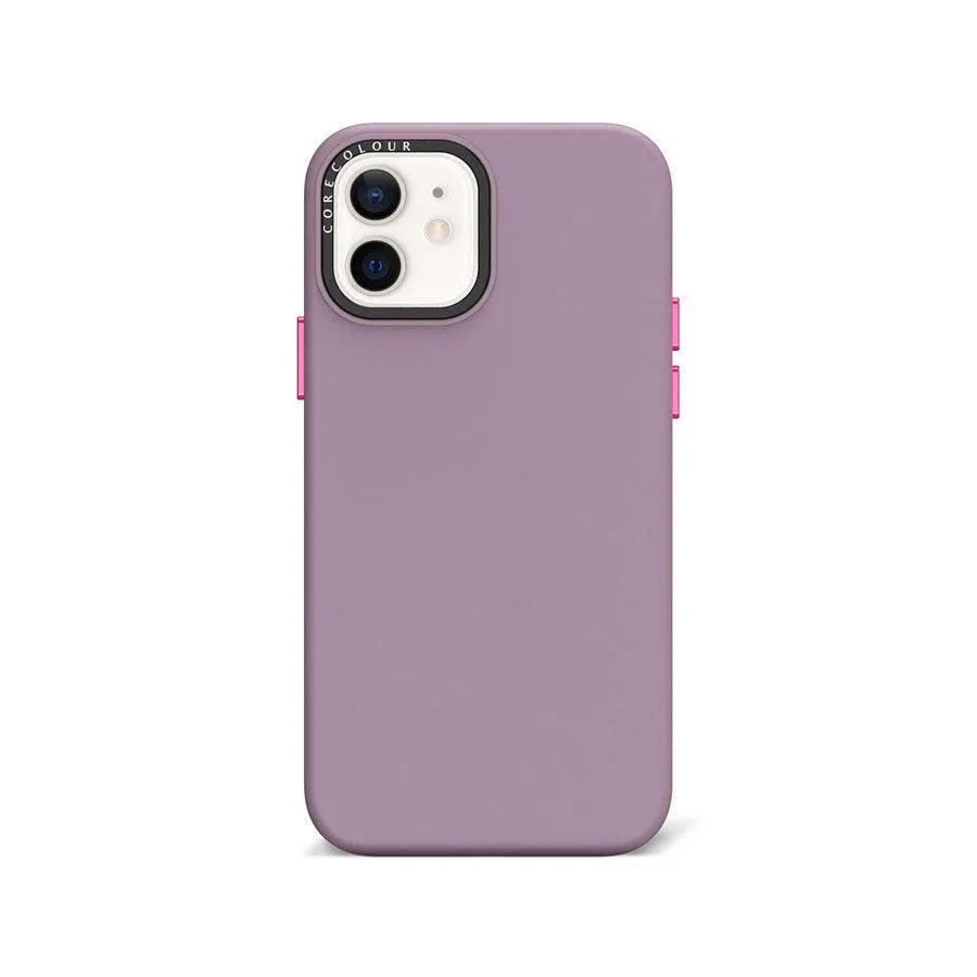 iPhone 12 Maiden Mauve Silicone Phone Case