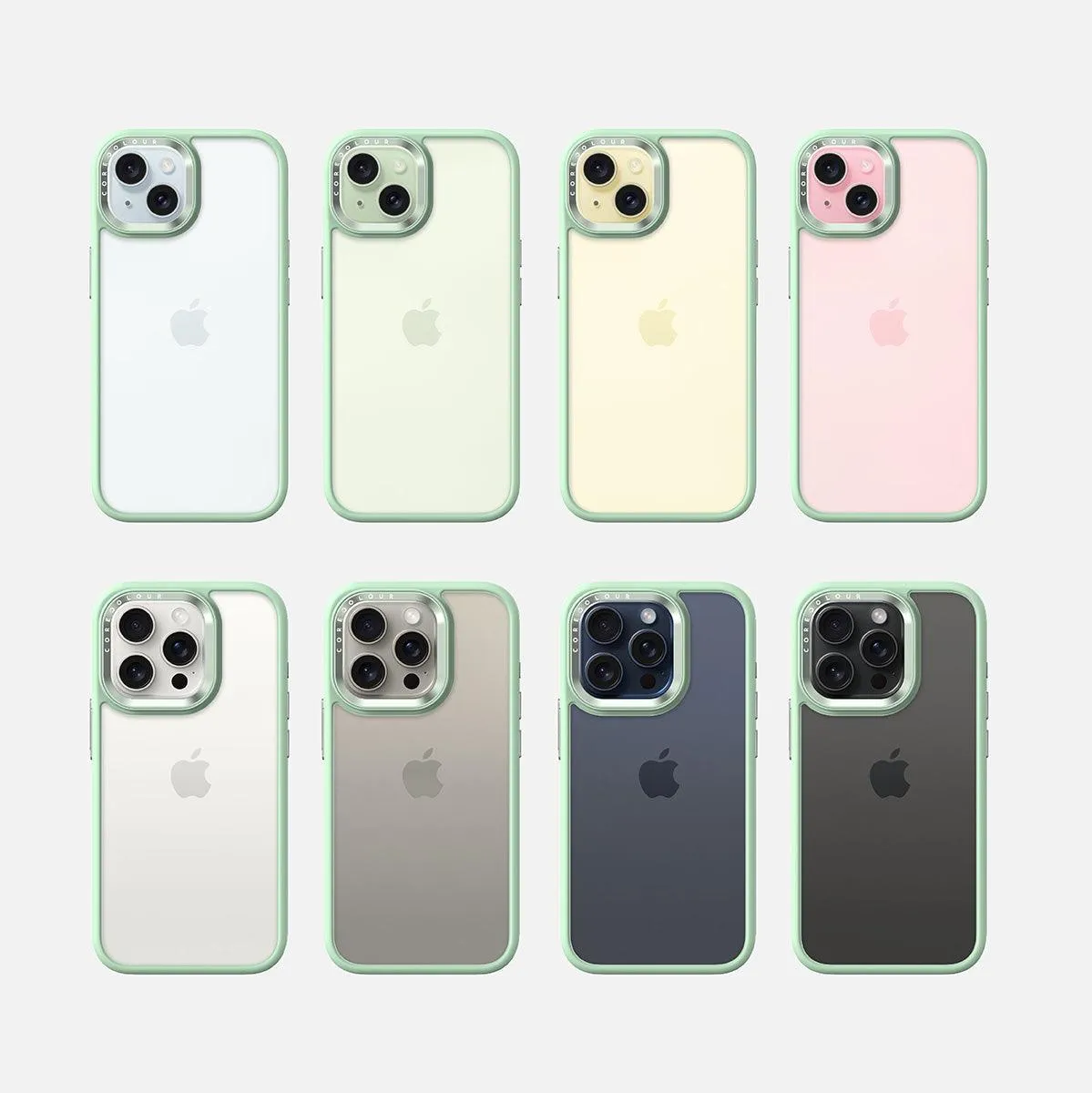 iPhone 12 Pro Hint of Mint Clear Phone Case