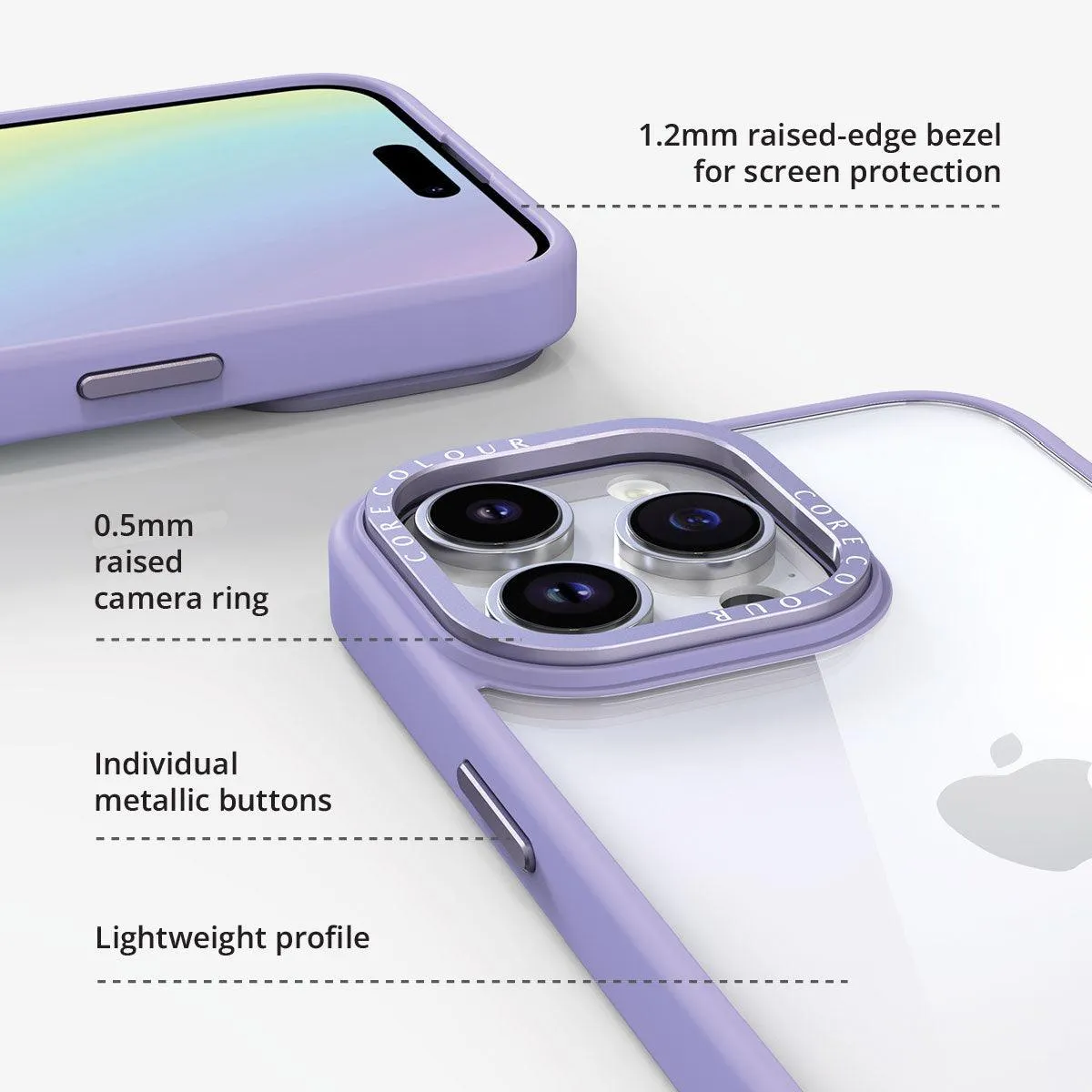 iPhone 12 Pro Hint of Mint Clear Phone Case