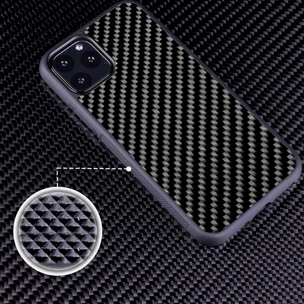 iPhone 14 / 14 Pro / 14 Pro Max / Plus - Real Carbon Fiber Phone Case