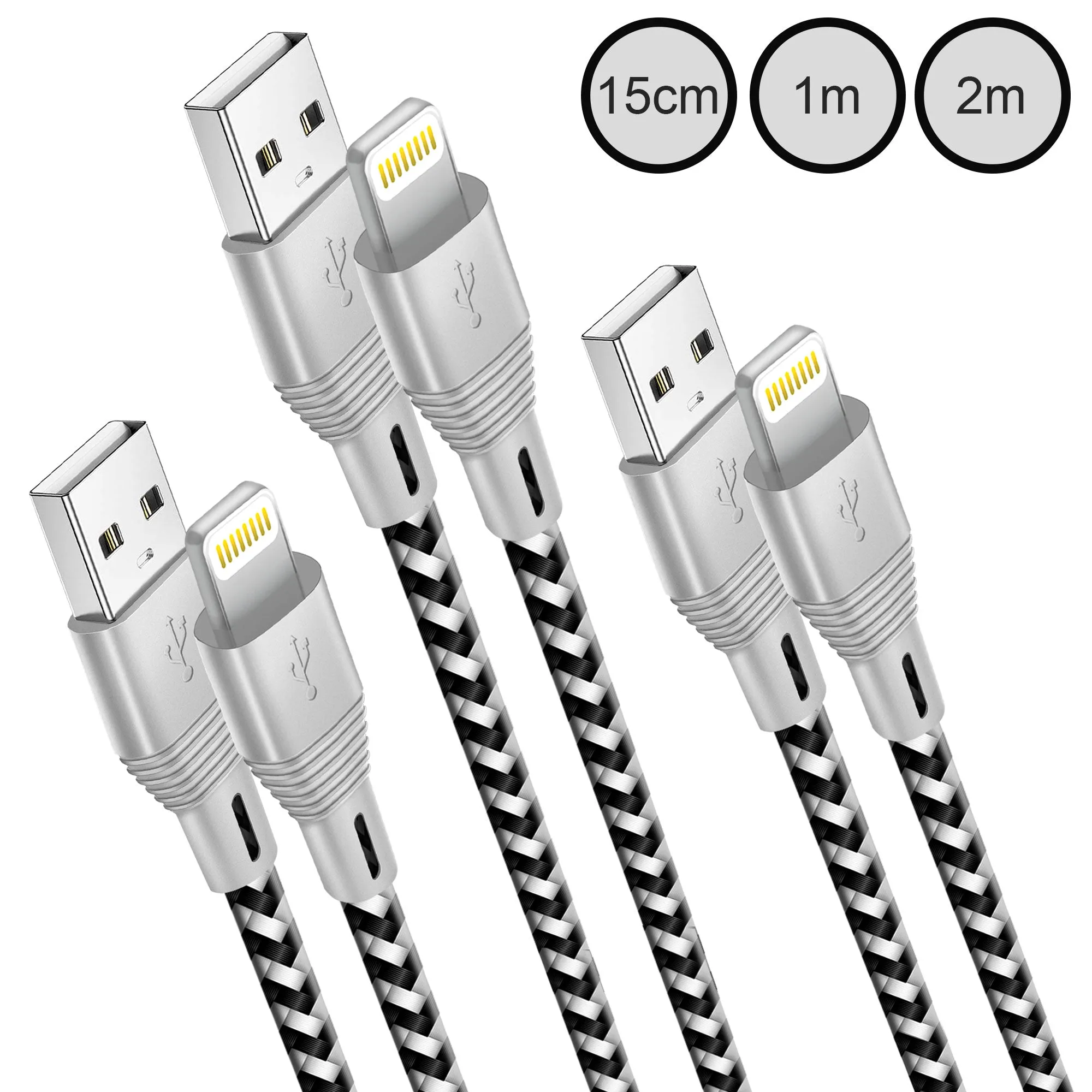 iSOUL iPhone Charger Cable Fast Charging Braided Cable Lightning charger