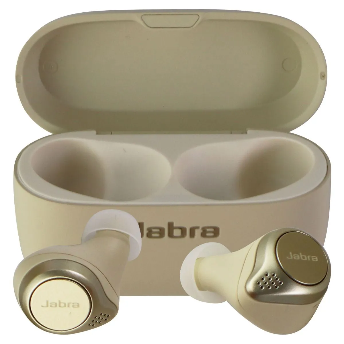 Jabra Elite 75t True Wireless Earbuds with Charging Case - Gold Beige