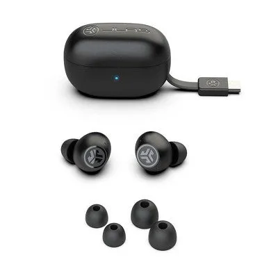 JLab Go Pop ANC True Wireless Bluetooth Earbuds - Black