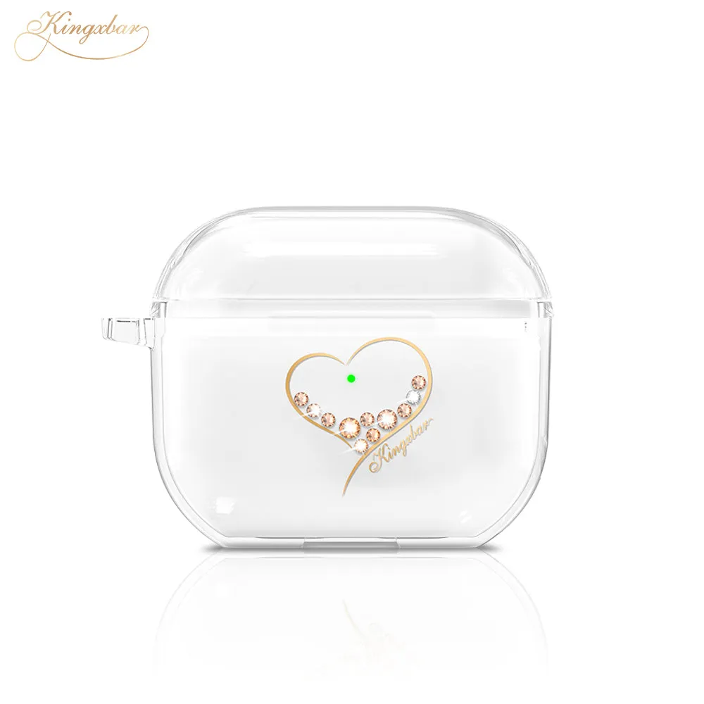 KINGXBAR Swarovski Crystals Ultra Thin Apple AirPods 3 Charging Case Cover