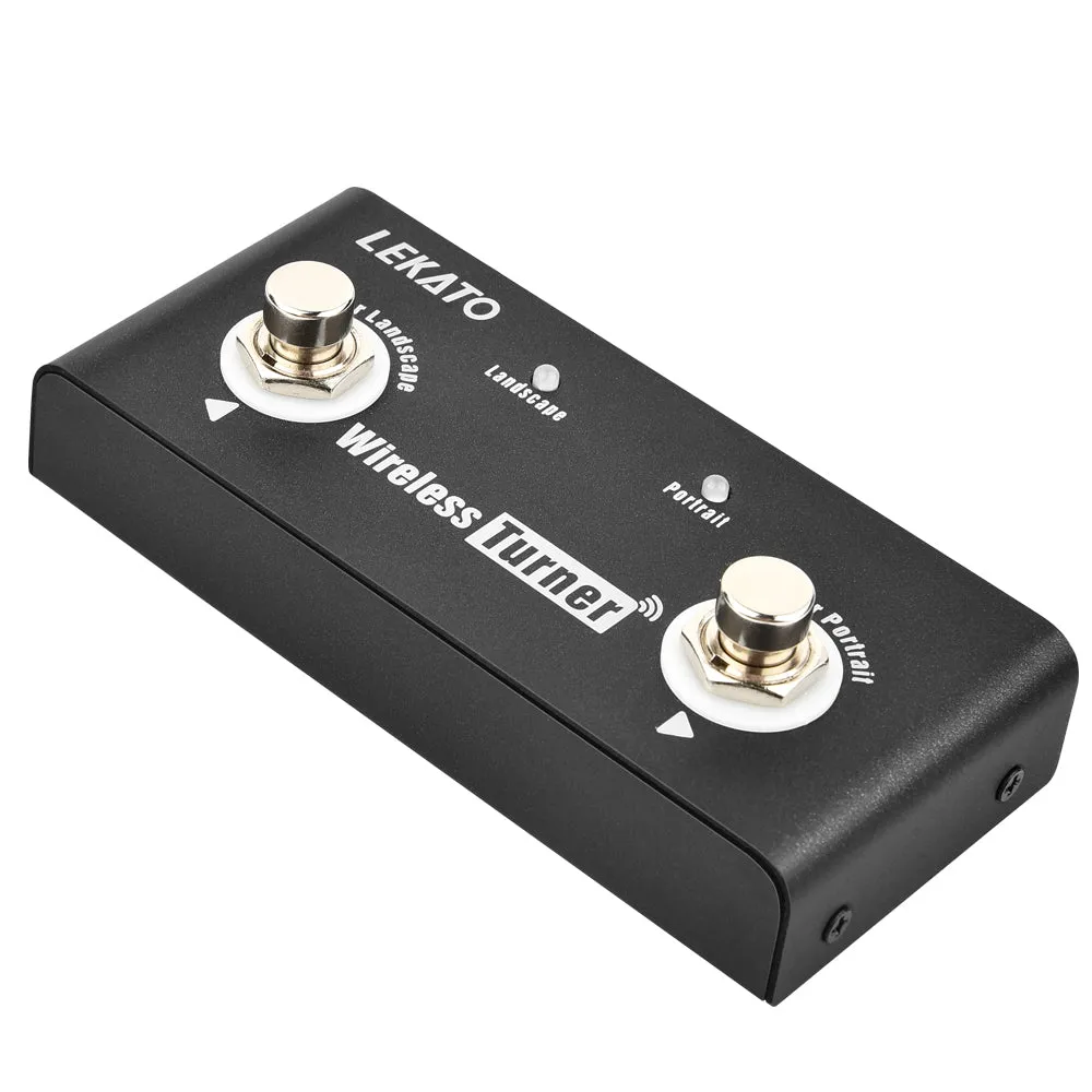 LEKATO Wireless Page Turner Pedal Foot Controller