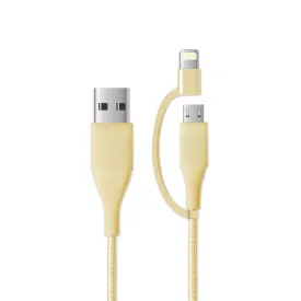 Mochic 6ft 2-1 Micro USB to Lightning Cable