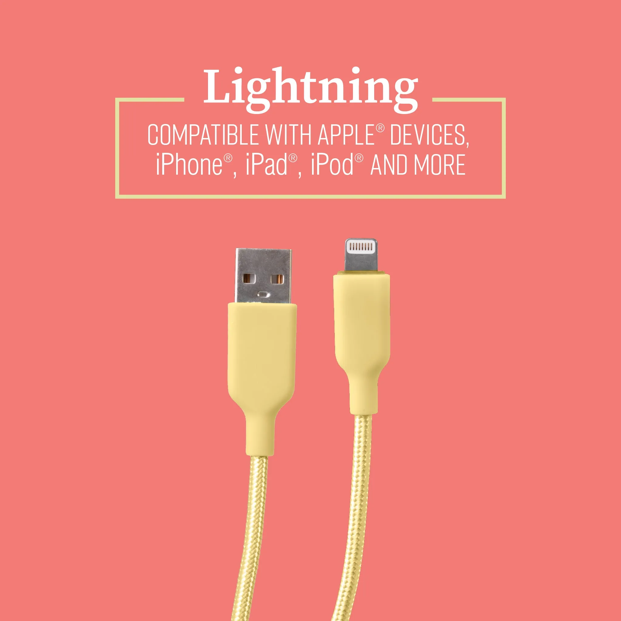 Mochic 6ft Lightning Braided Cable