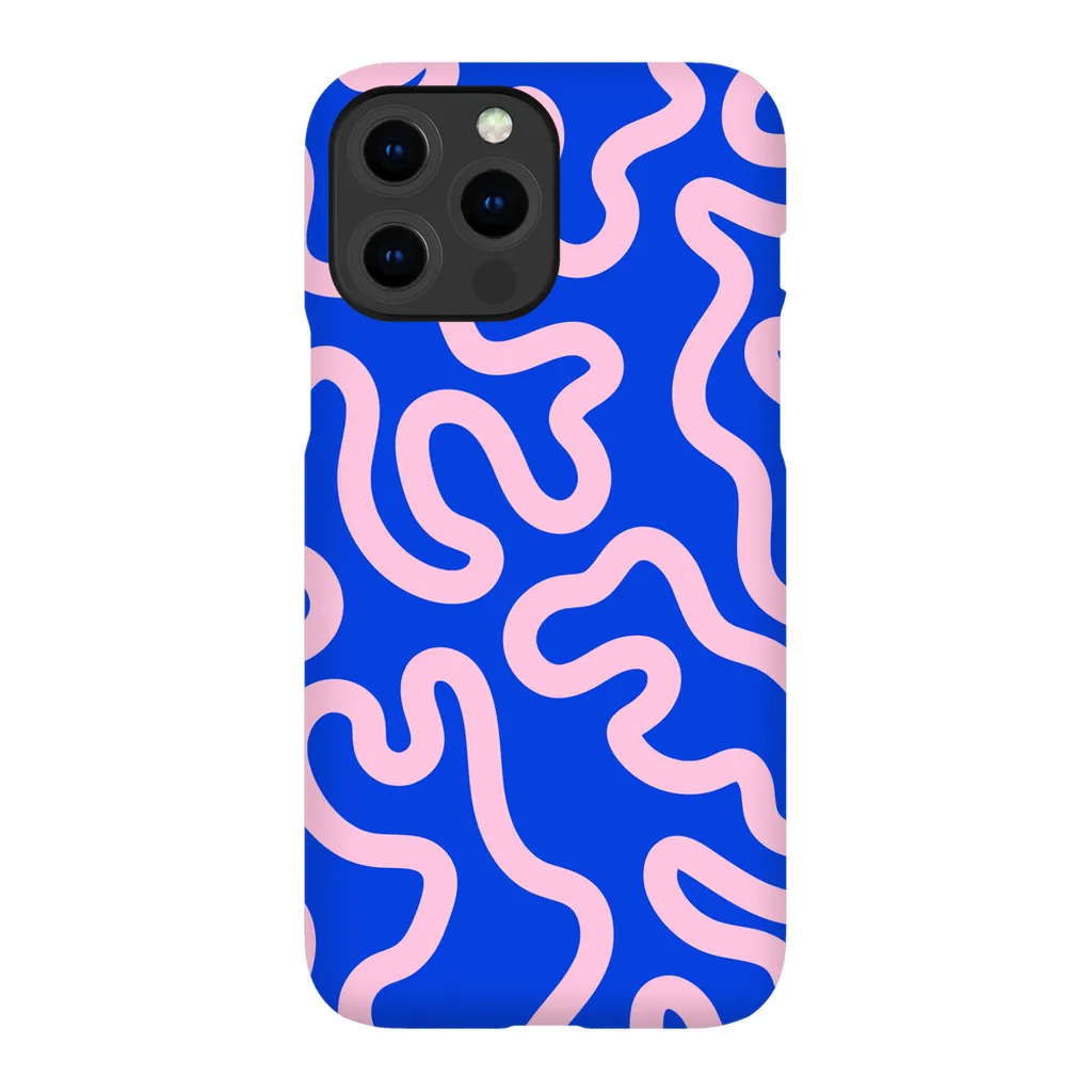 Neon Moments Phone Case - Blue
