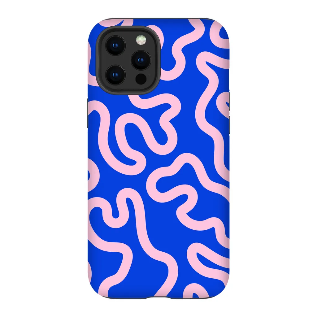 Neon Moments Phone Case - Blue