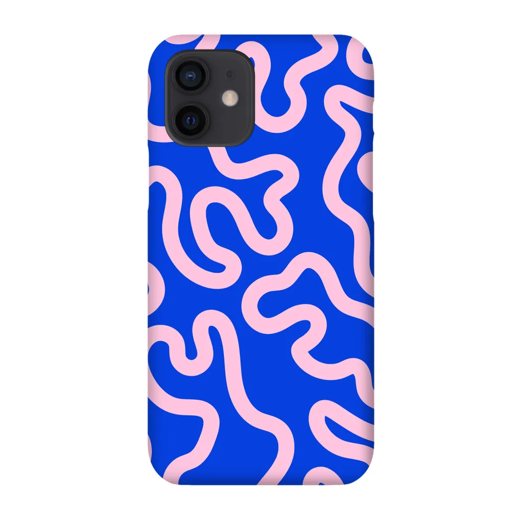 Neon Moments Phone Case - Blue
