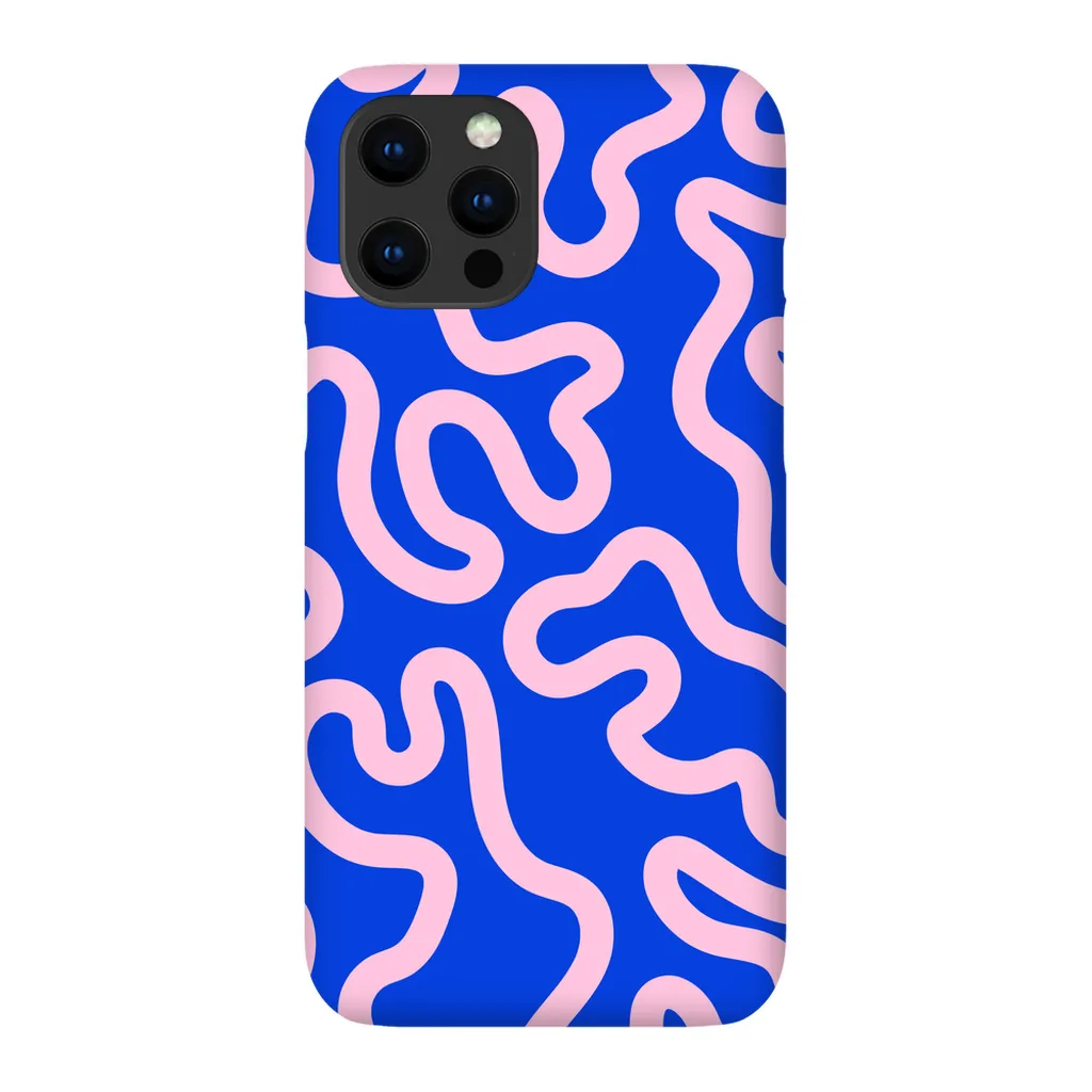 Neon Moments Phone Case - Blue