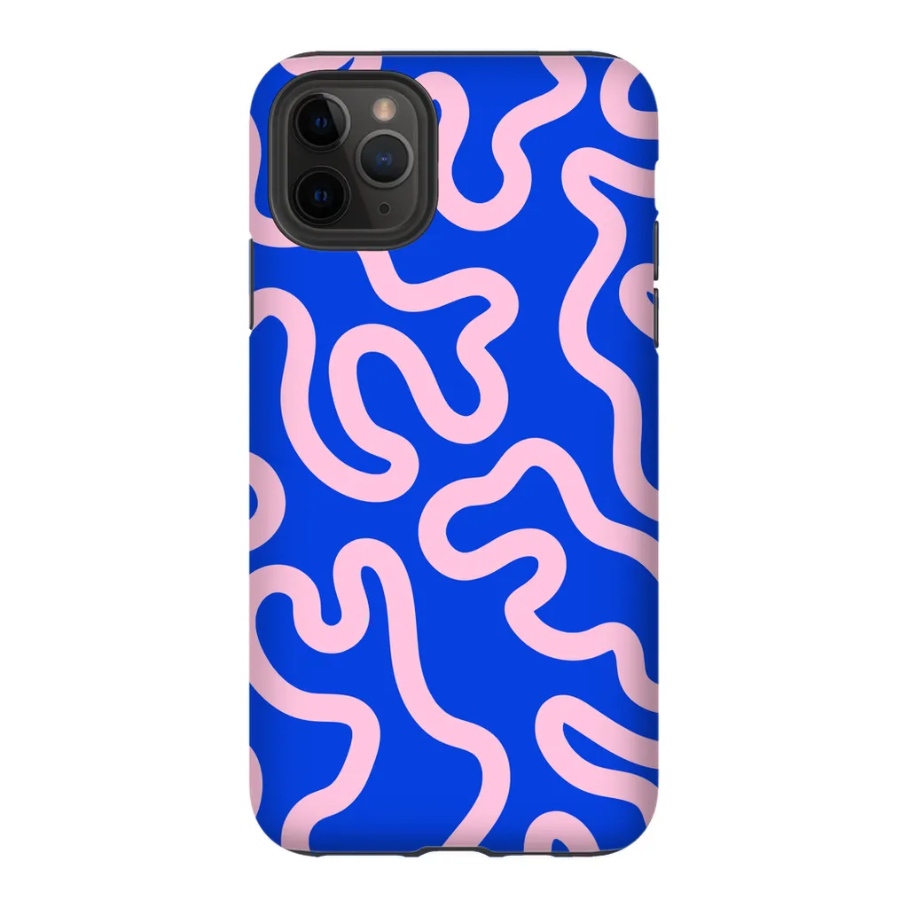 Neon Moments Phone Case - Blue